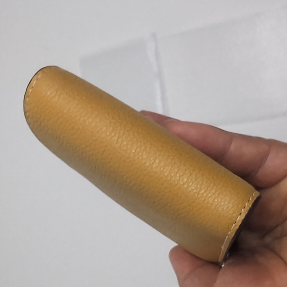 Coach 74991 Men's Compact ID Calf Bifold Wallet Gunmetal/Flax - Picture 5 of 12